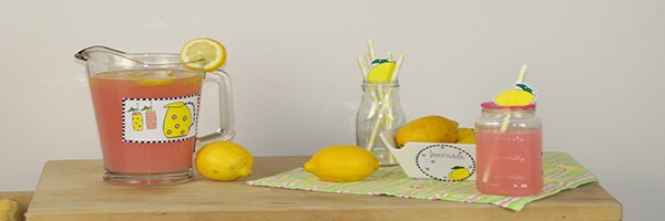 Freshly Squeezed Lemonade Stand {+Printables} from thesoutherncouture.com