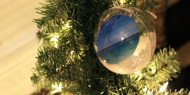 Ocean View Ornament + Holiday Prep Tips