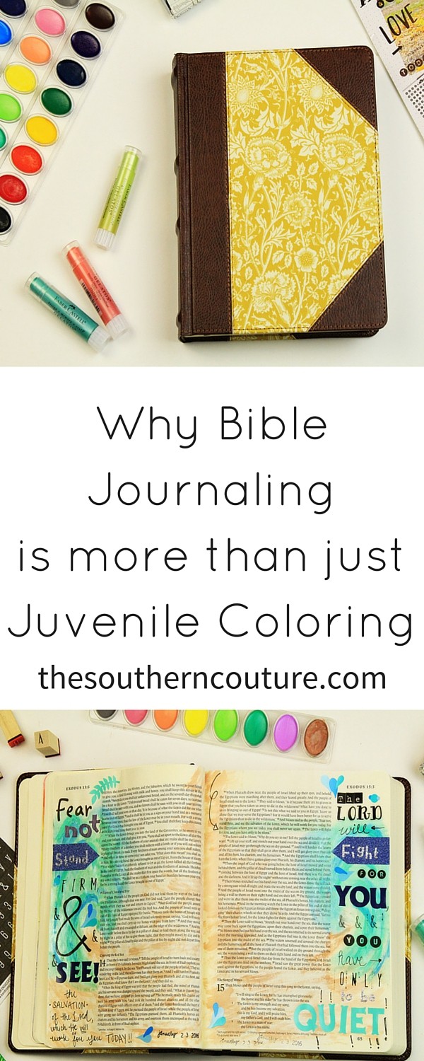 Have you ever wondered what all the rage is about with this Bible Journaling? Come find out why it is certainly more than just JUVENILE COLORING and how you can get started on this journey too. 