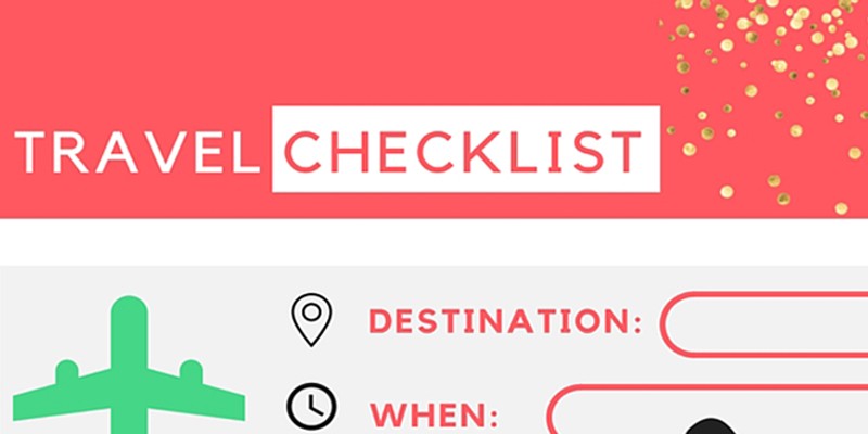 Travel Necessities and Planning Printable 