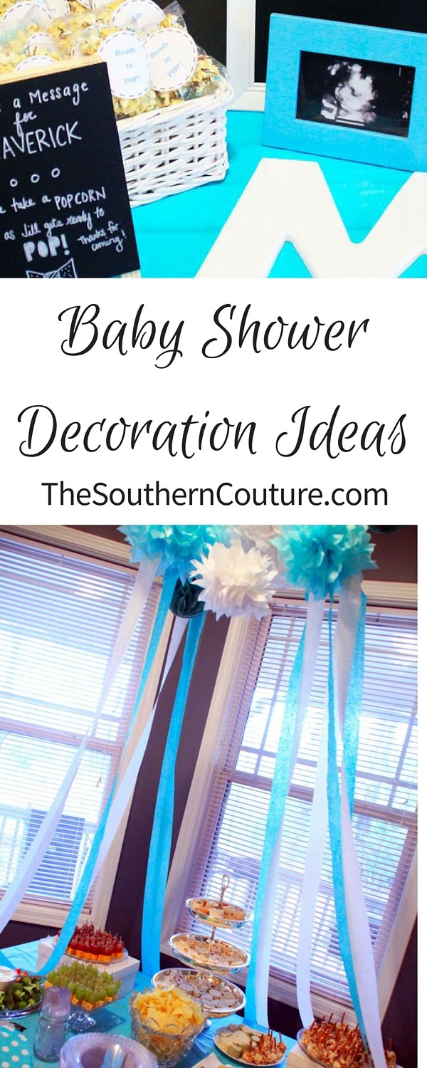 Get ready to celebrate the sweet miracle that is on its way with these Baby Shower Decoration Ideas. They easily can be used for a BOY or GIRL with just the change of colors. BOW TIES magically can become HAIR BOWS!