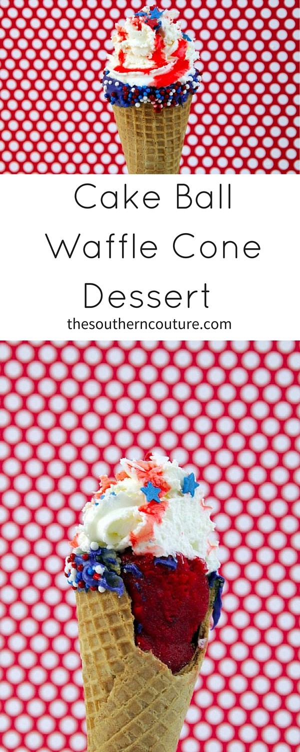 The kids will LOVE making and eating these Cake Ball Waffle Cone Desserts that are PERFECT for any party. Get the full recipe NOW!