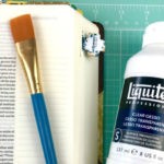 Prepping Bible Journaling Pages with Gesso