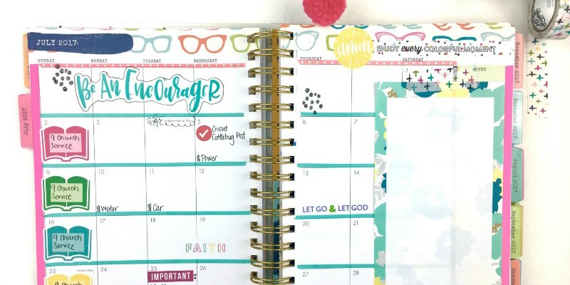Stay Organized with Planner Tips and Ideas Using the Illustrated Faith Planner