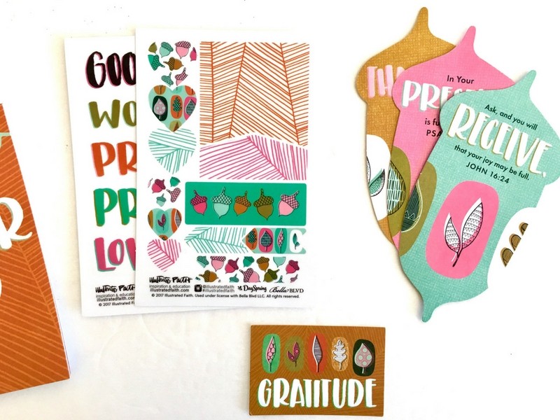 Unboxing of the Newest Illustrated Faith Devotional Kit Gratitude