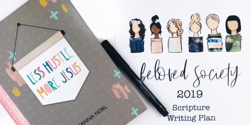 Getting Organized for 2019 Scripture Writing Plan