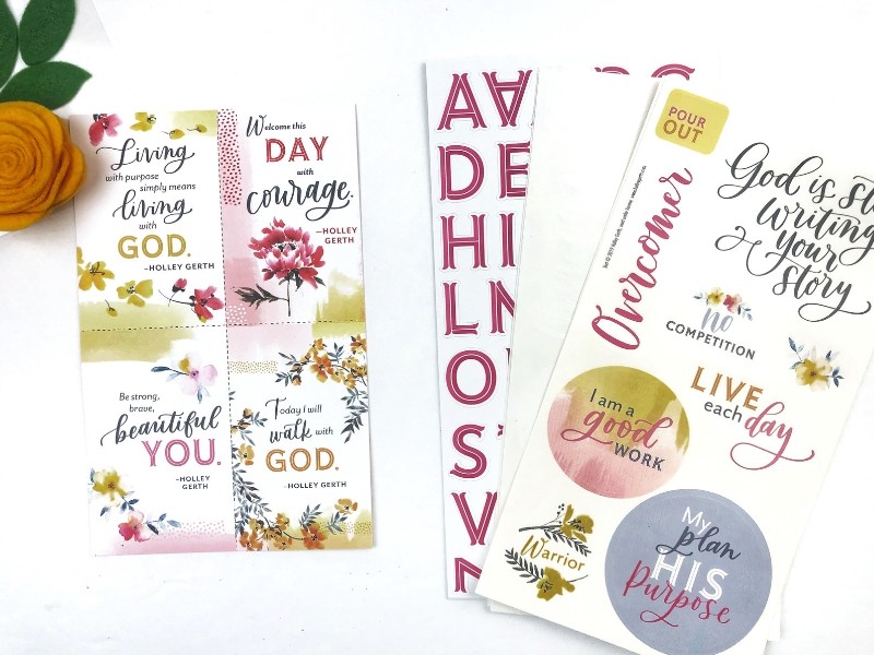 Unboxing May DaySpring Devotional Kit