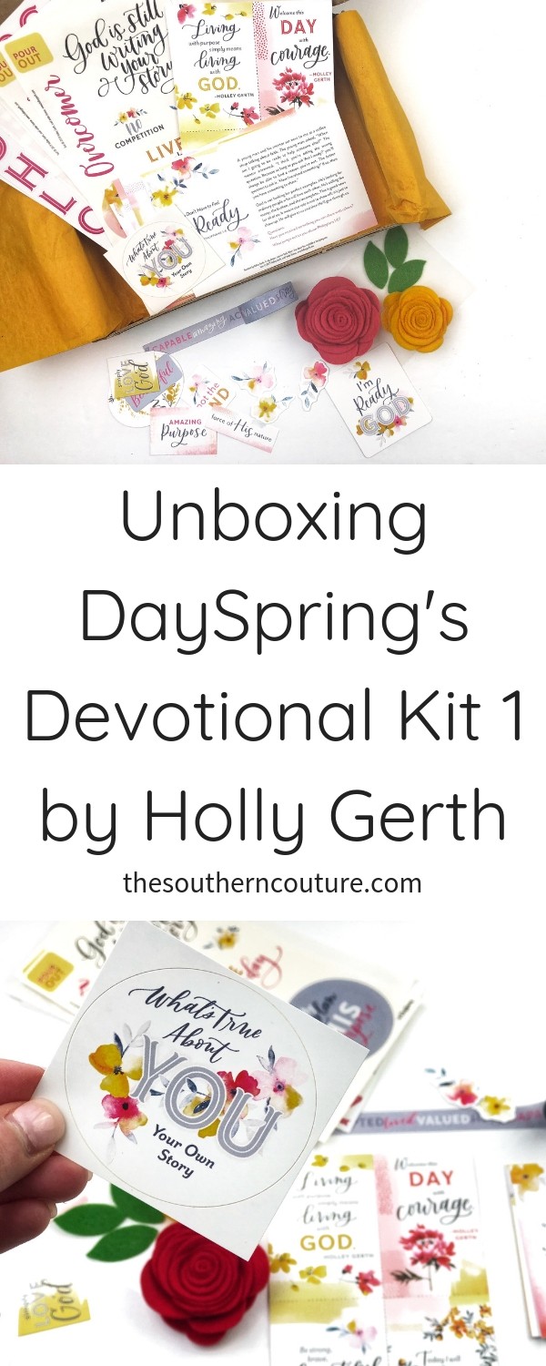 Today I'm unboxing May DaySpring devotional kit that is focusing on what God says is true about us and not listening to the lies of the enemy. Check out the video for everything included. 