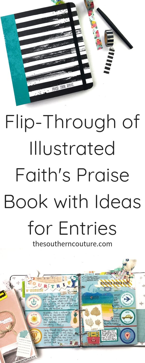 Check out this flip-through of Illustrated Faith's Praise Book with ideas for entries that you can do too. The ideas for this book are truly endless with so many creative possibilities. 