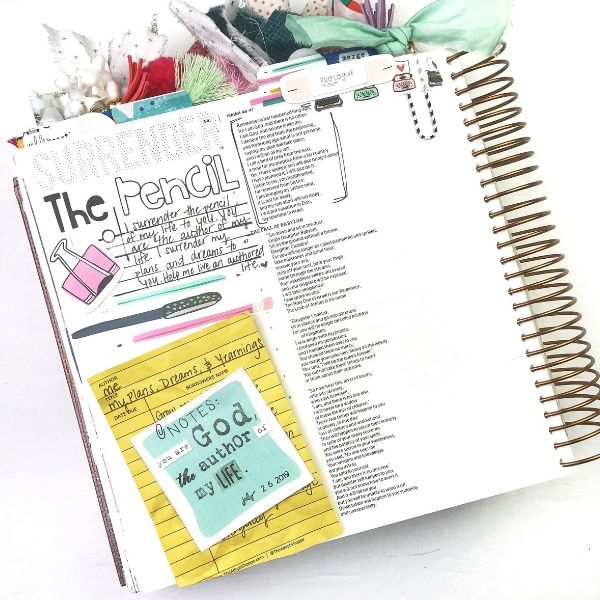 Bible Journaling Round-Up from Illustrated Faith Storyteller Devotional