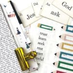 Organizing Supplies and Printables for Illustrated Faith Word Nerd Kit