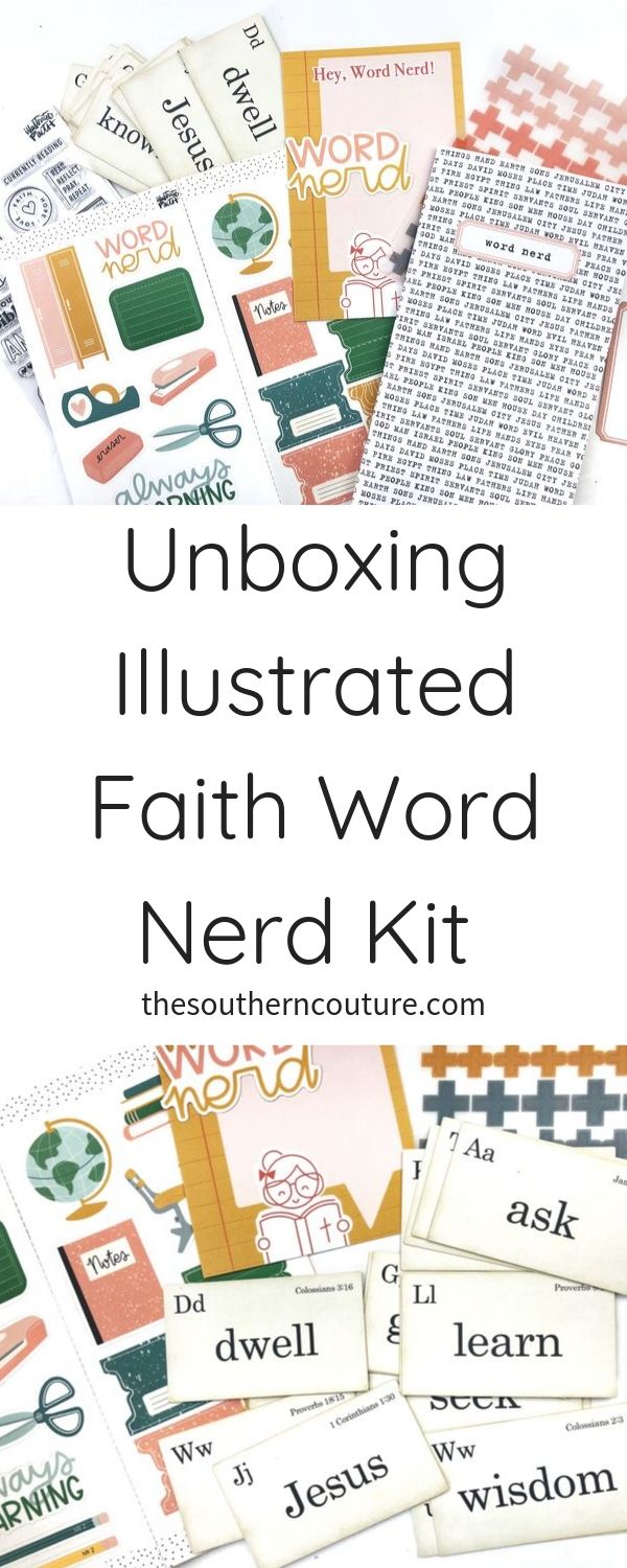 Come along and let's get to unboxing Illustrated Faith Word Nerd kit and begin this word study together. If we are going to be nerds, at least we can be nerds of God's Word. 