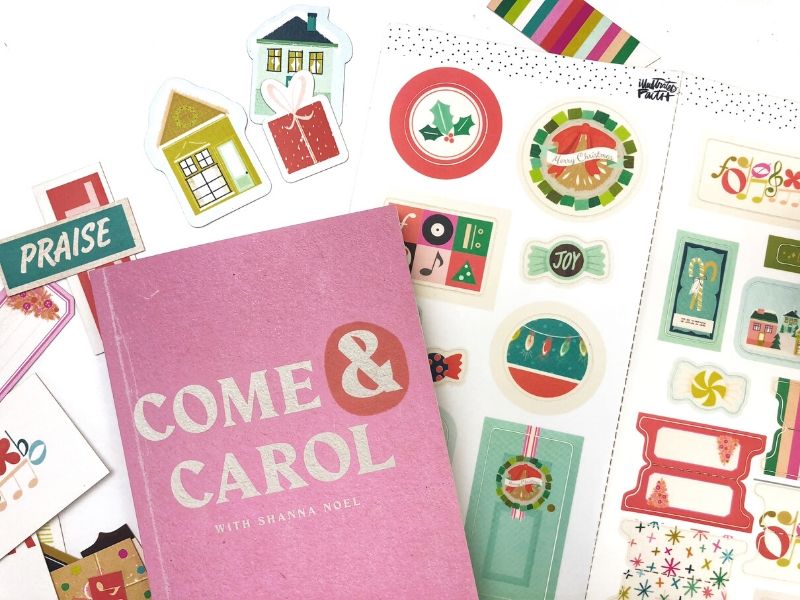 Unboxing Illustrated Faith Come and Carol Advent Kit and Ideas for Christmas Journaling