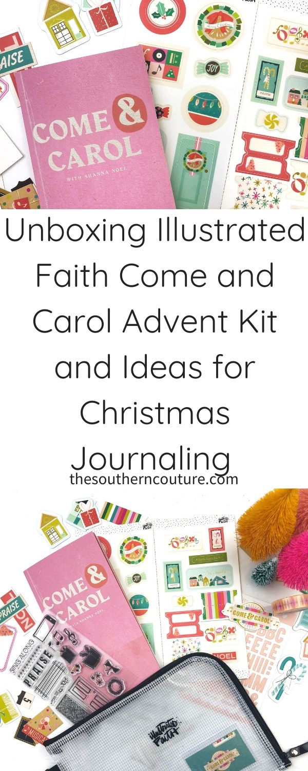 We can celebrate December together with this unboxing Illustrated Faith Come and Carol Advent kit and ideas for Christmas journaling while we are at it. Merry Christmas! 