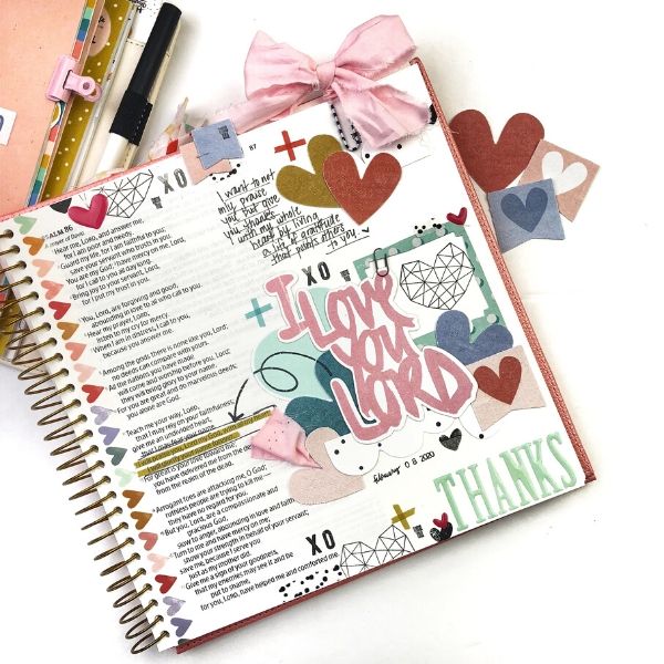 Round-Up of Wholehearted Devotional Bible Journaling Entries