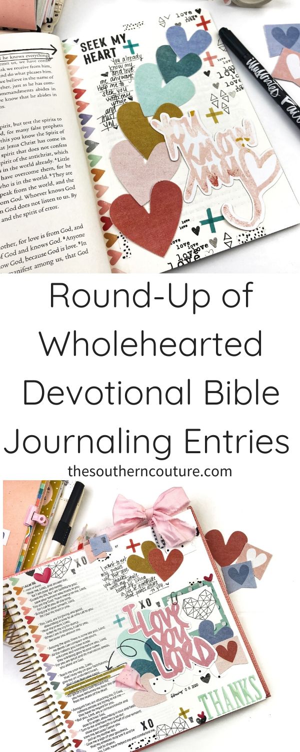 Check out this round-up of Wholehearted Devotional Bible journaling entries and also some memory cards I made for each week of the study. 