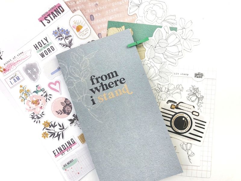 Unboxing Illustrated Faith From Where I Stand Devotional Kit