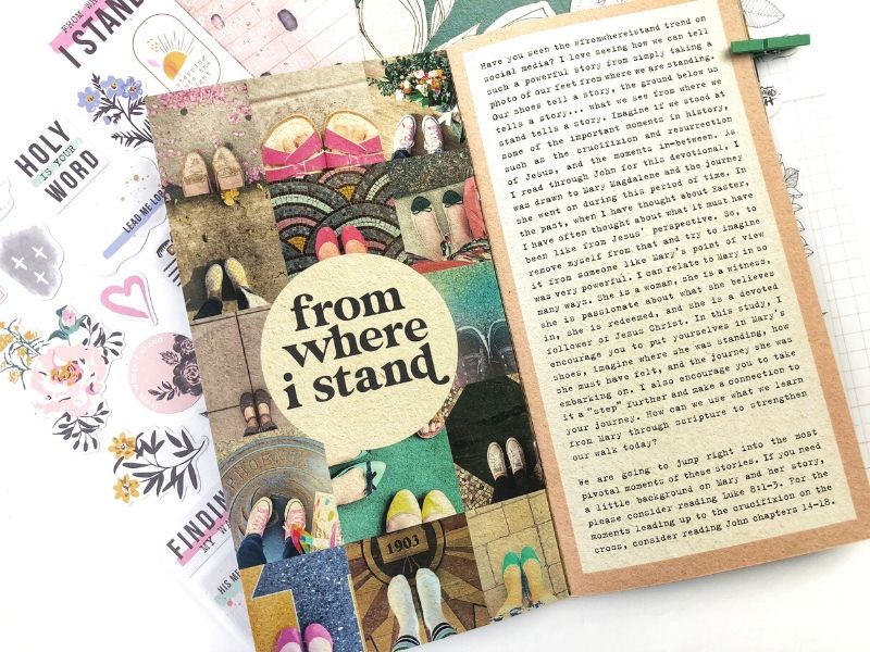 Unboxing Illustrated Faith From Where I Stand Devotional Kit