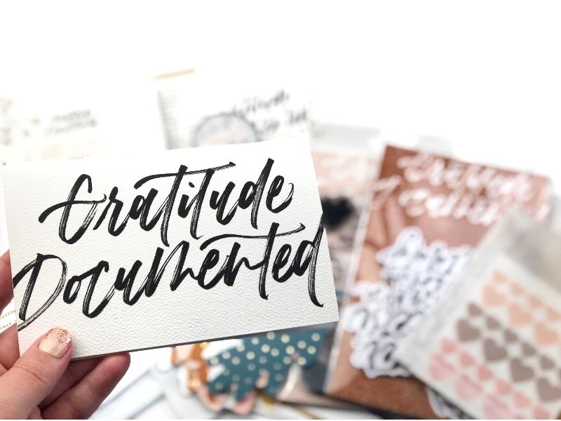 Unboxing Illustrated Faith 2020 Gratitude Documented Devotional Kit
