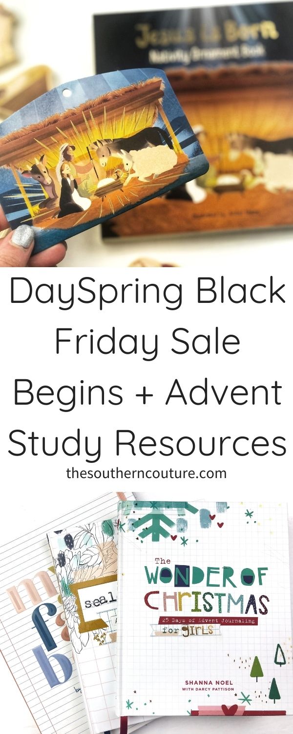 The DaySpring Black Friday Sale begins today which is so exciting with so many great deals to grab and mark those gifts off your Christmas list this year. 