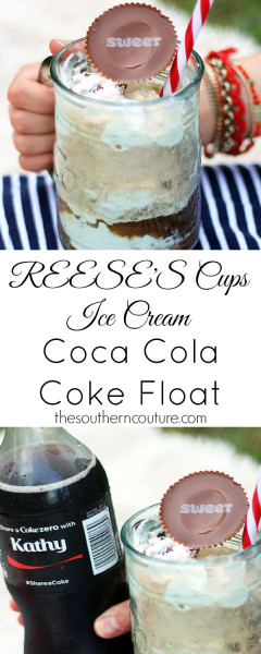 REESE'S Cups Ice Cream Cocoa Cola Float