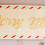 Merry Mail Card Holder + {The Creative Corner 12.13.15}