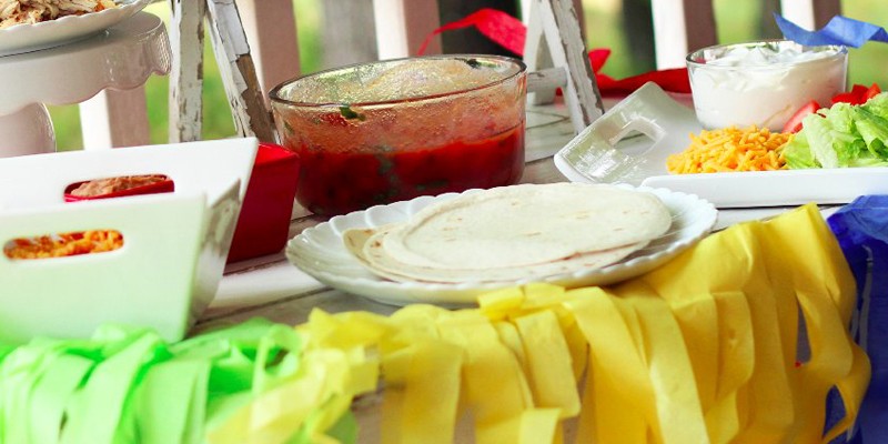  Taco  Bar  Party Ideas  Southern Couture