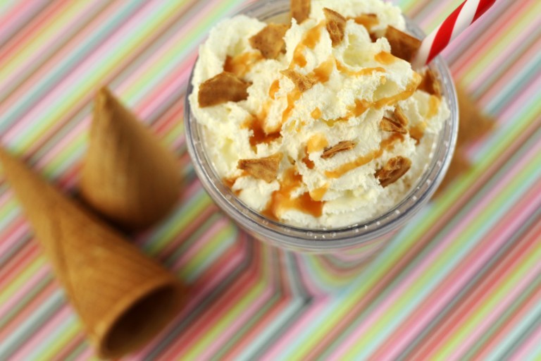 Copycat Caramel Waffle Cone Frappuccino Southern Couture