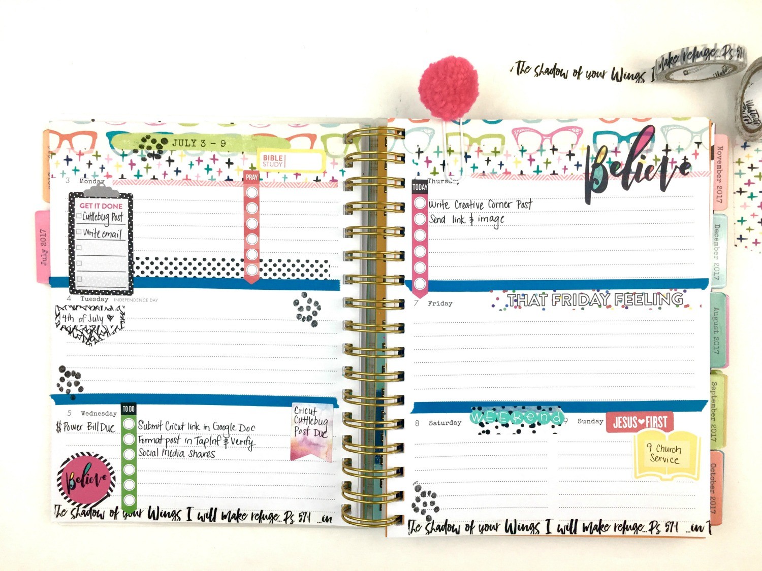 Stay Organized with Planner Tips and Ideas Using the Illustrated Faith Planner