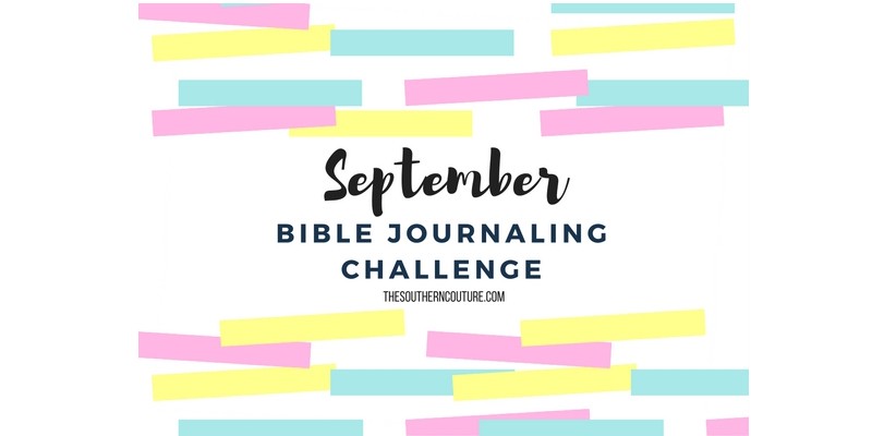 Bible Journaling Challenge