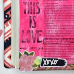 Bible Journaling Process using Gelatos and Newest Illustrated Faith Devotional Kit