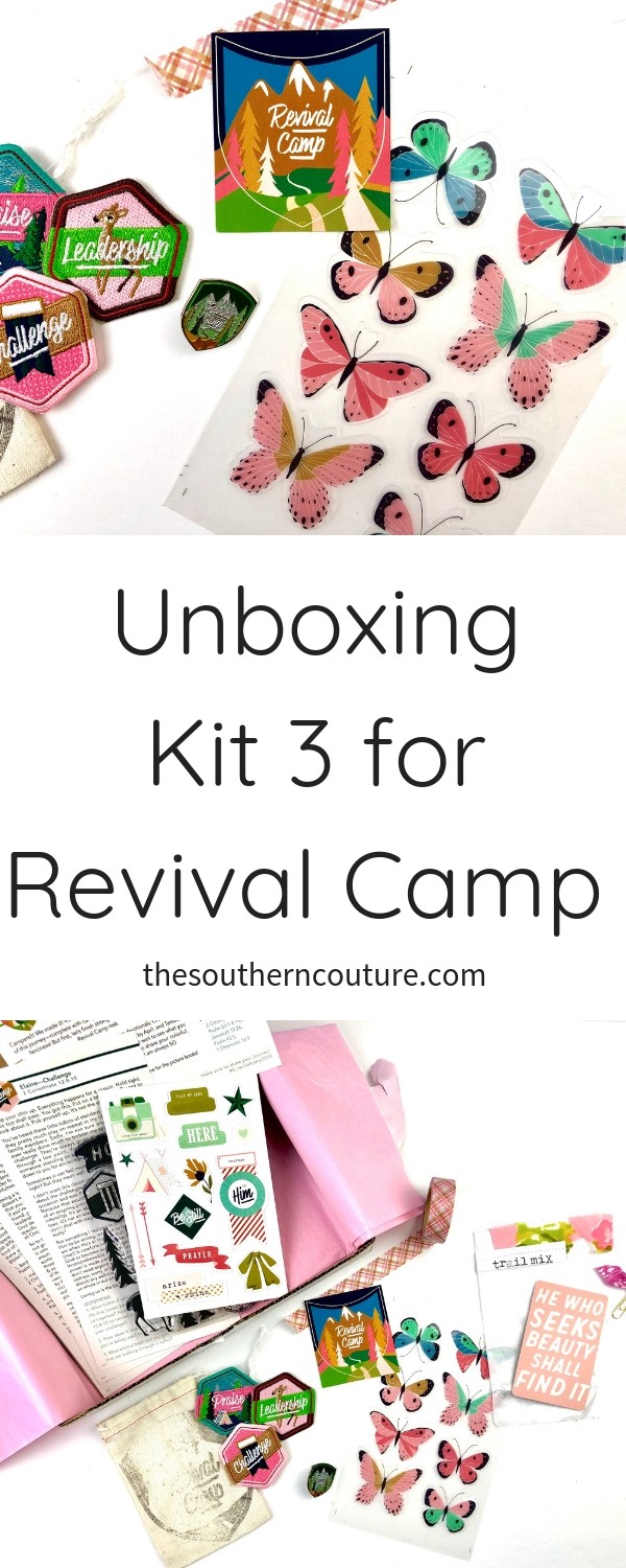 Check out this unboxing kit 3 for Revival Camp for September as we wrap up this year's camp journey and hopefully have found revival in our hearts and relationship with Jesus Christ.