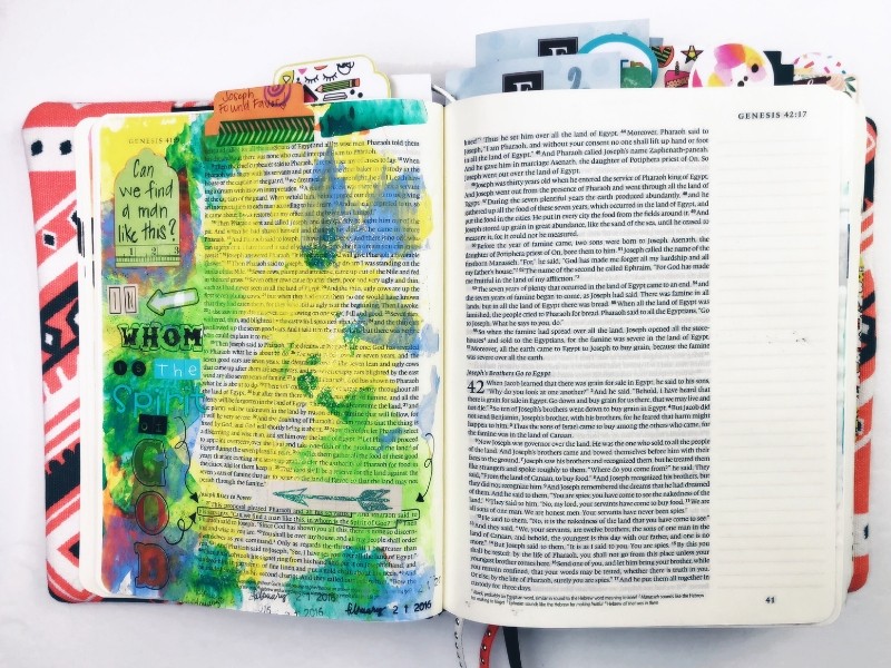 A Walk Down Bible Journaling Memory Lane with Bible Flip-Through Video