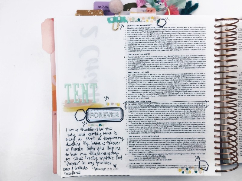 A Walk Down Bible Journaling Memory Lane with Bible Flip-Through Video