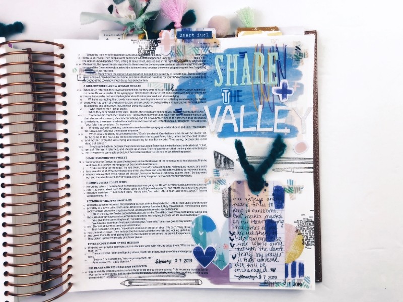 A Walk Down Bible Journaling Memory Lane with Bible Flip-Through Video