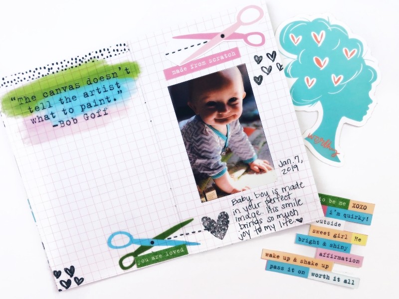 Creating a Memory Booklet with Maker of Happy Hearts Bundle from Illustrated Faith