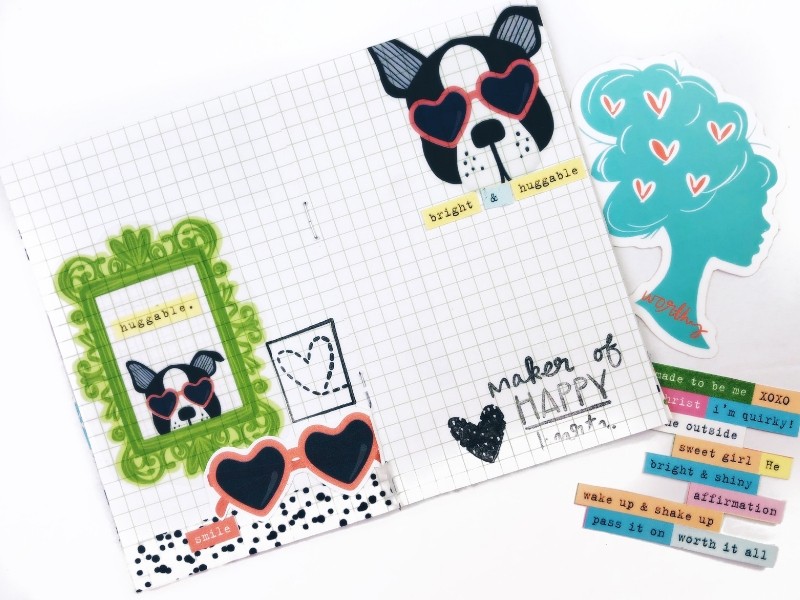 Creating a Memory Booklet with Maker of Happy Hearts Bundle from Illustrated Faith