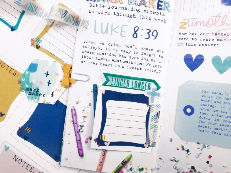 How to Make Tip-ins for Extra Journaling Space in the Mark Maker Travelers Notebook