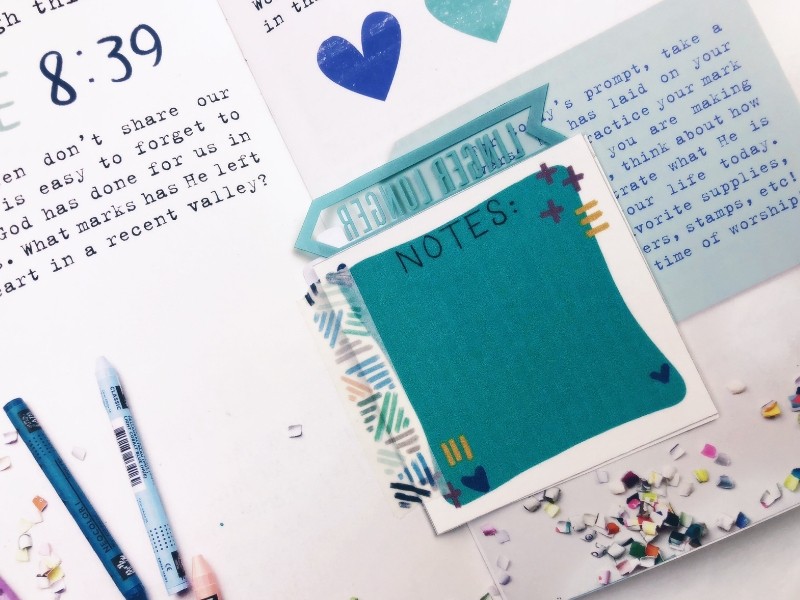 How to Make Tip-ins for Extra Journaling Space in the Mark Maker Travelers Notebook