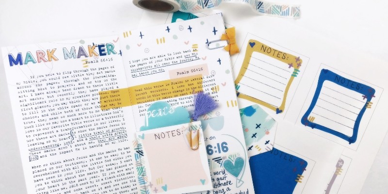 How to Make Tip-ins for Extra Journaling Space in the Mark Maker Travelers  Notebook - Southern Couture