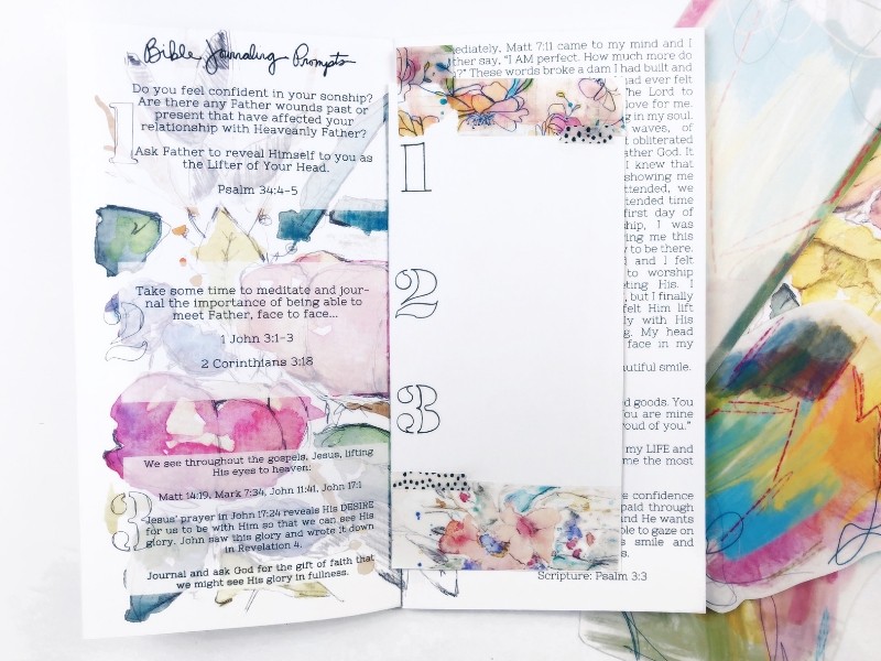 Organizing and Adding Inserts to The Joy Journey Devotional using Journaling Cards