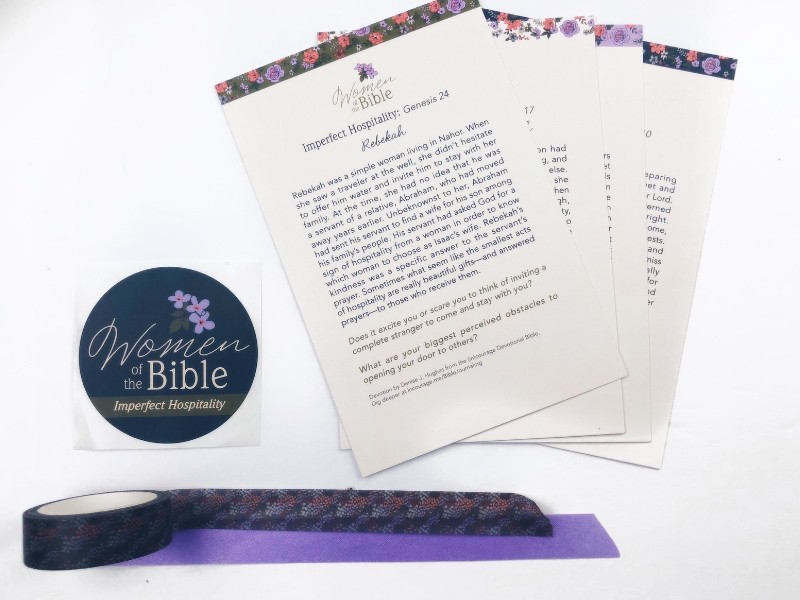 Unboxing DaySpring's Women of the Bible Kit 3 with Ideas for Using the Stamp Set