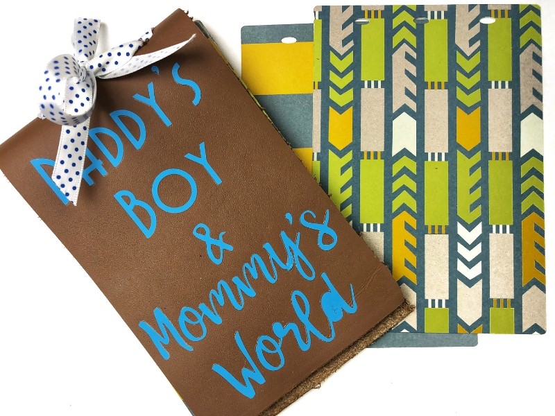 Make a Leather Memory Flip Book Using Cricut Maker