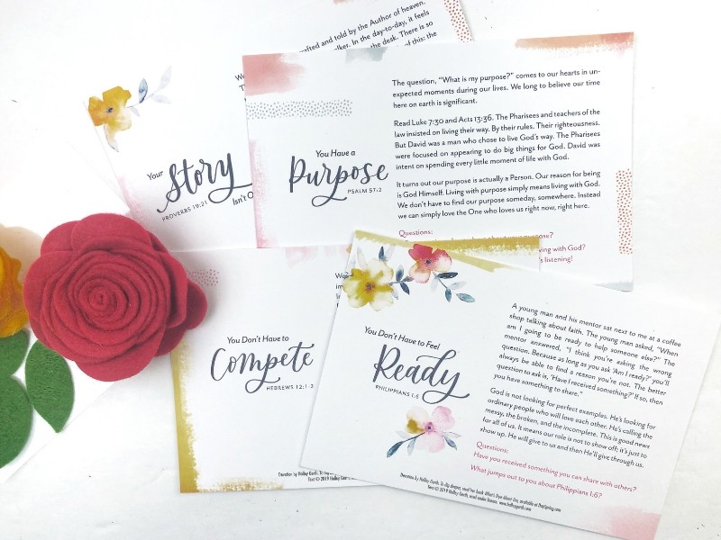 Unboxing May DaySpring Devotional Kit