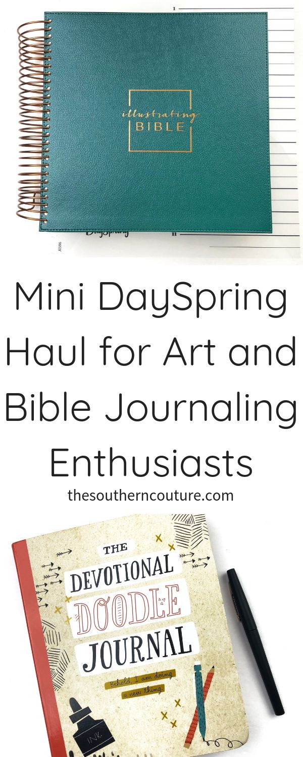 Check out this mini DaySpring haul for art and Bible journaling enthusiasts with tools, books, and cards. These goodies also make for the best gifts. 