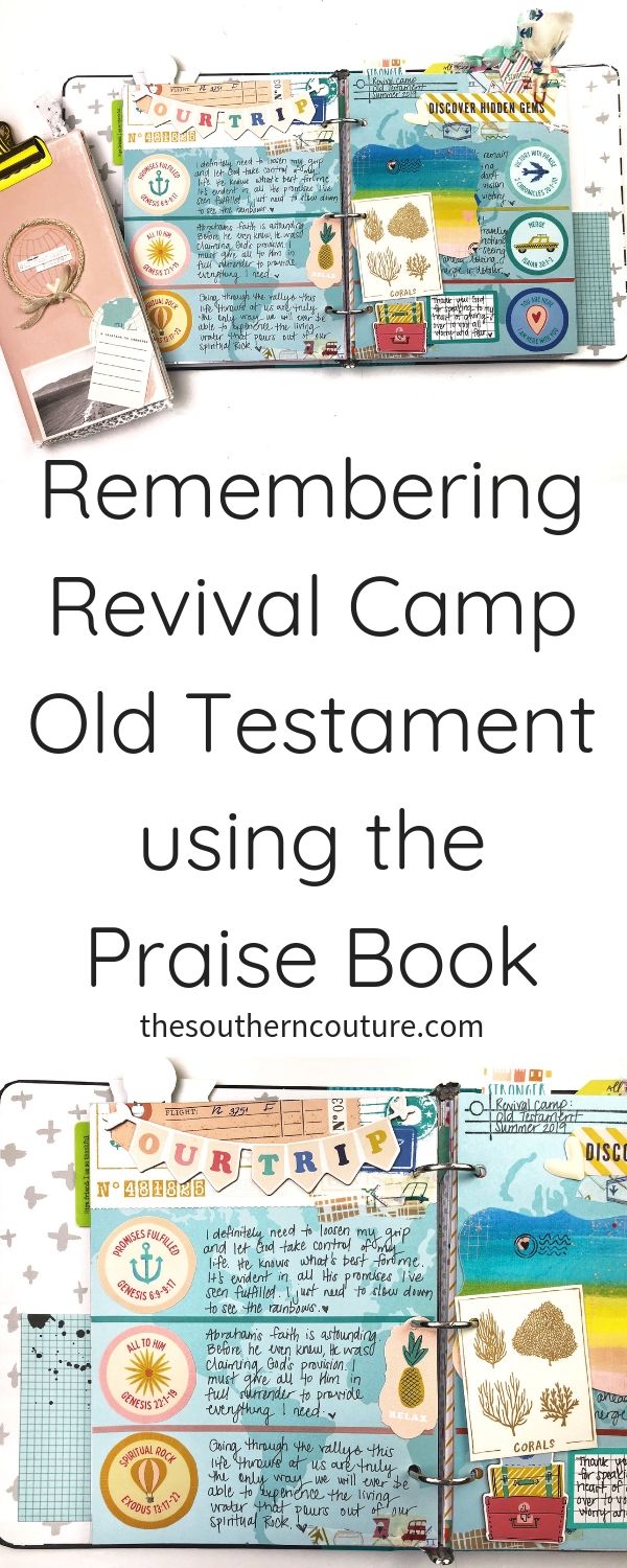 Let's take some time for remembering Revival Camp Old Testament using the Praise Book from Illustrated Faith and DaySpring. Keep all your takeaways from each devotion in one place as you have earned your badges. 