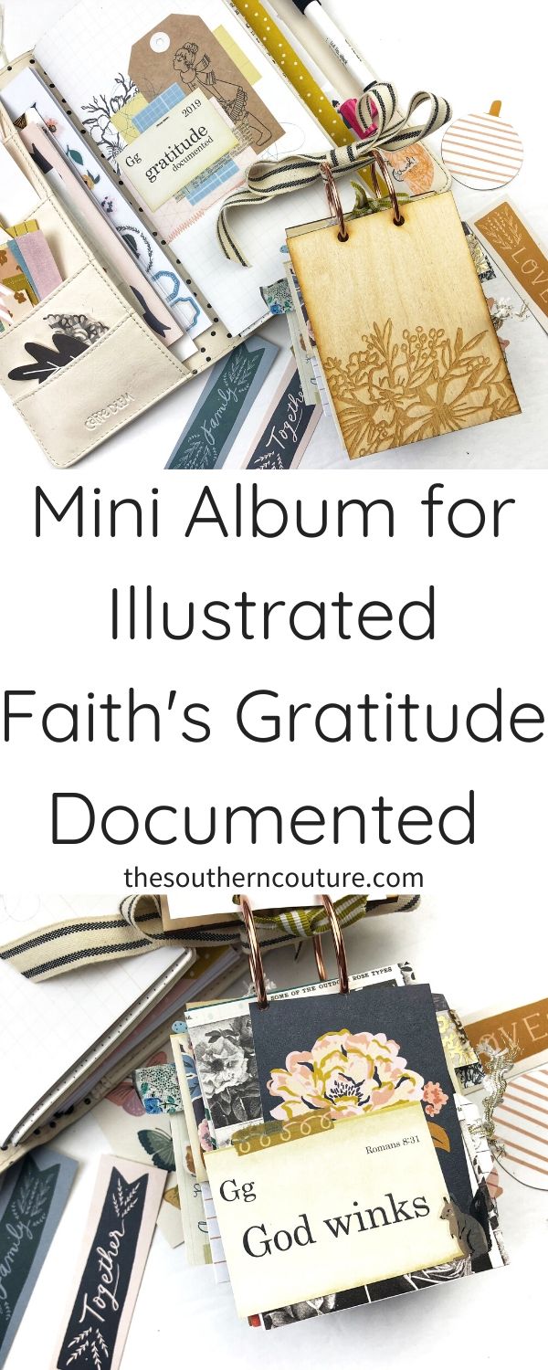 Today I'm setting up a mini album for Illustrated Faith's Gratitude Documented as we work through daily prompts of thanksgiving while also documenting this season. Check out the full tutorial to get started. 