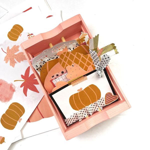 Tutorial for Making Fall Themed MemoryDex Cards