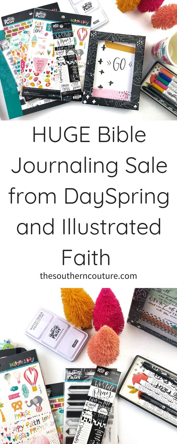 You do not want to miss out on this HUGE Bible journaling sale from DaySpring and Illustrated Faith with tons of items discounted BIG time. Mark some items off your Christmas shopping list. 