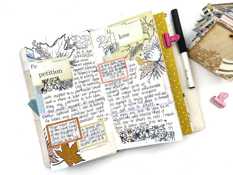 Flip-through of Gratitude Documented 2019 Journaling